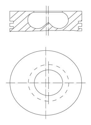 BMW F20 LCI-F21 LCI-F22 LCI-F45-F46-F30-F31-F34-F32-F36-F10-F11-X1 F48-X2 F39 MINI F 14- PISTON+SEGMAN 11258519401 FEDERAL