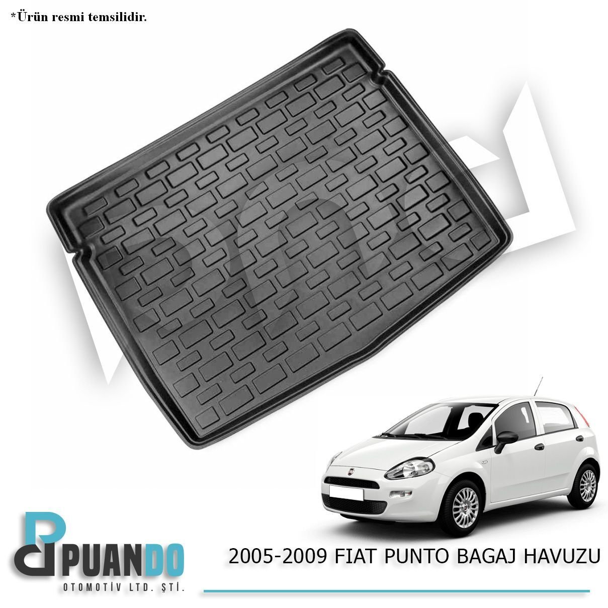 2005-2009 FIAT PUNTO BAGAJ HAVUZU