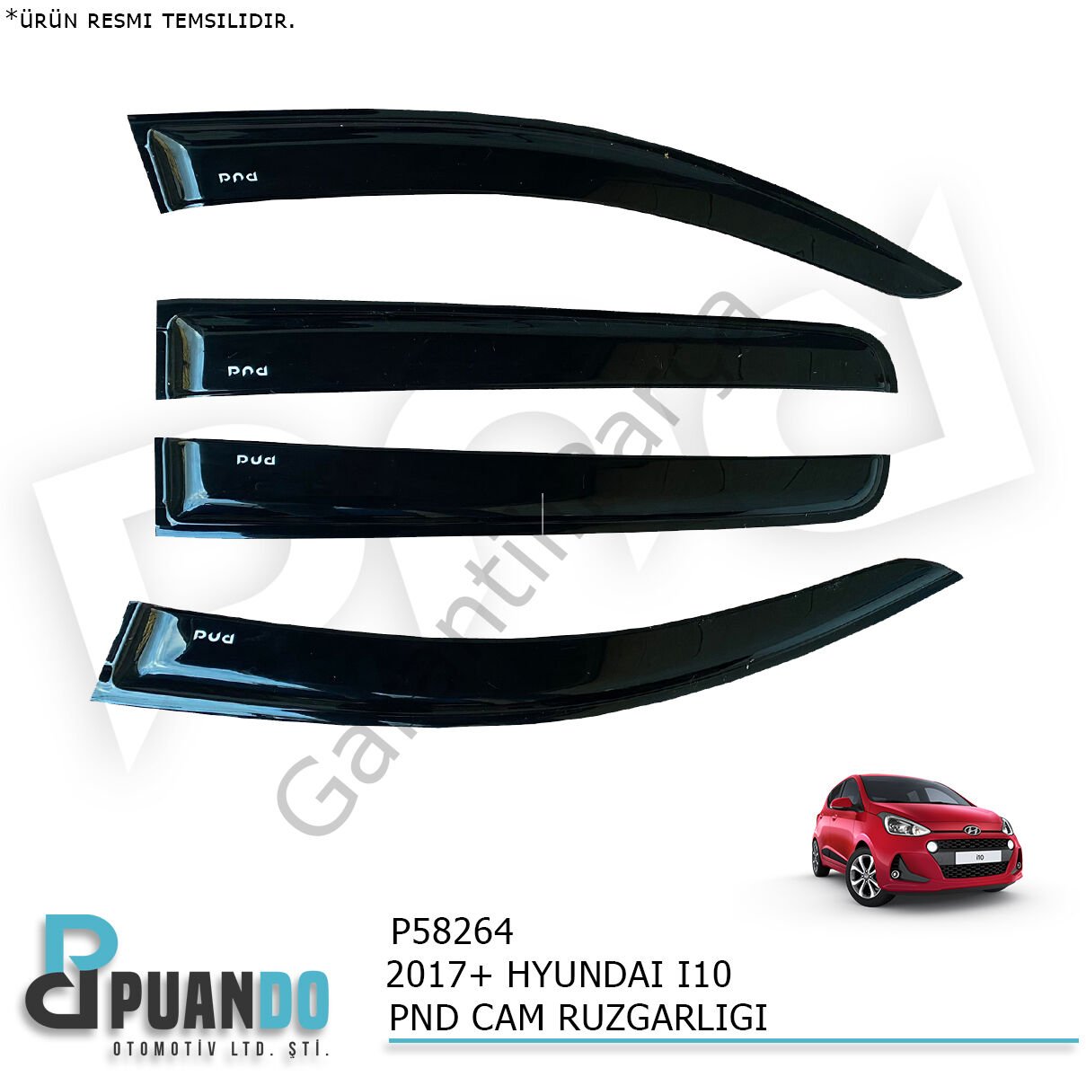 2017+ HYUNDAI I10 PND CAM RUZGARLIGI