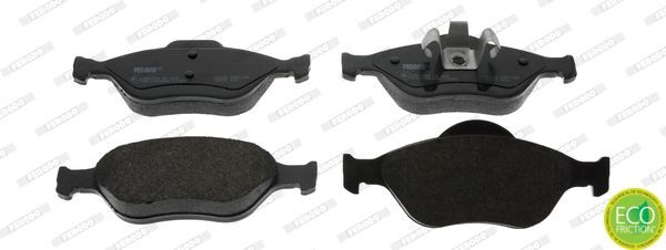FORD FIESTA/FUSION/MAZDA 96-08 FREN BALATASI ÖN MEYS6J 2K021 DF FERODO