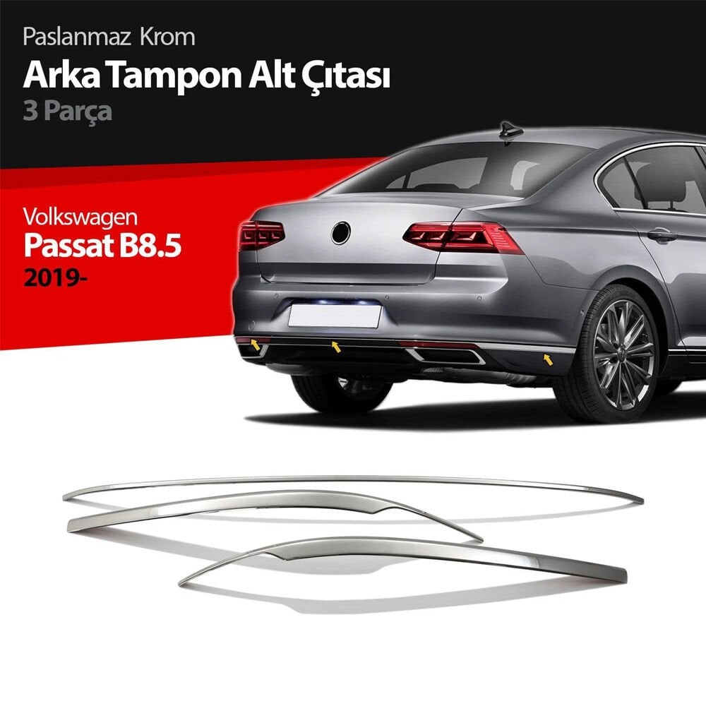 VW PASSAT B8 R-LİNE BÜYÜK ÇAMURLUK ARMA