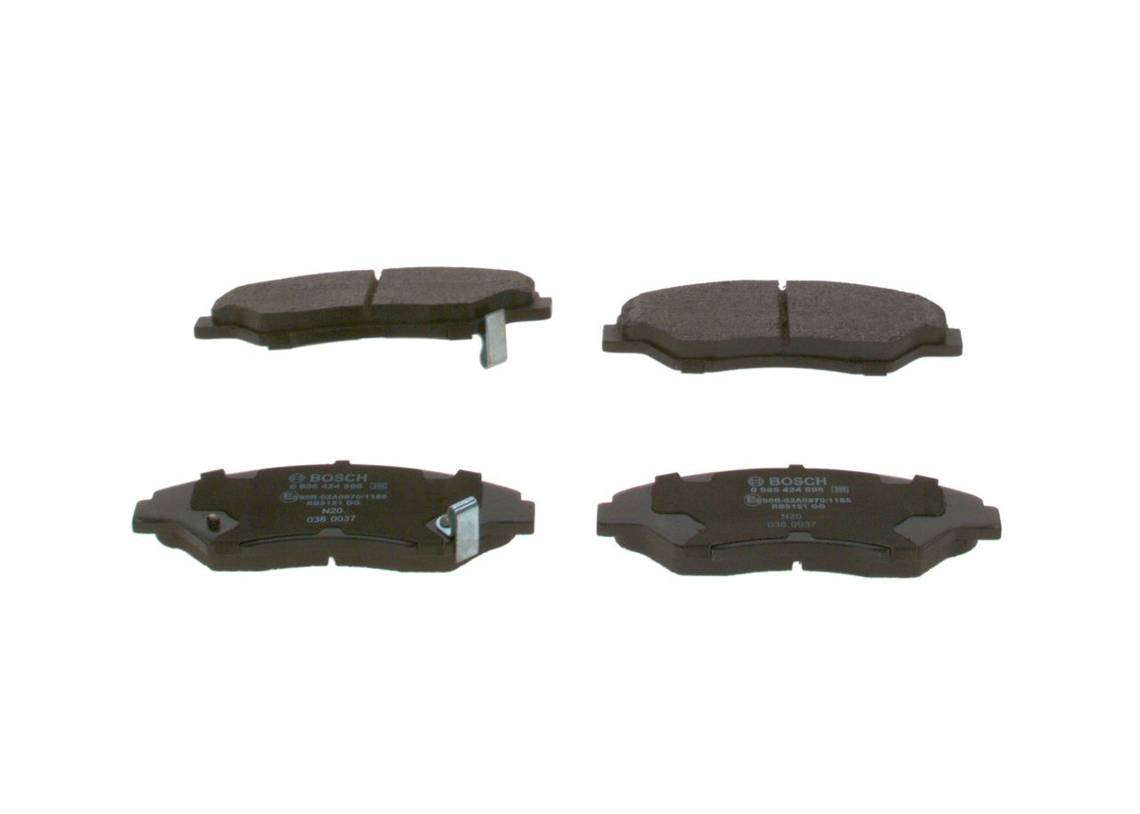 KIA SPORTAGE 1999-2003 FREN BALATASI ÖN OK0453323Z BOSCH