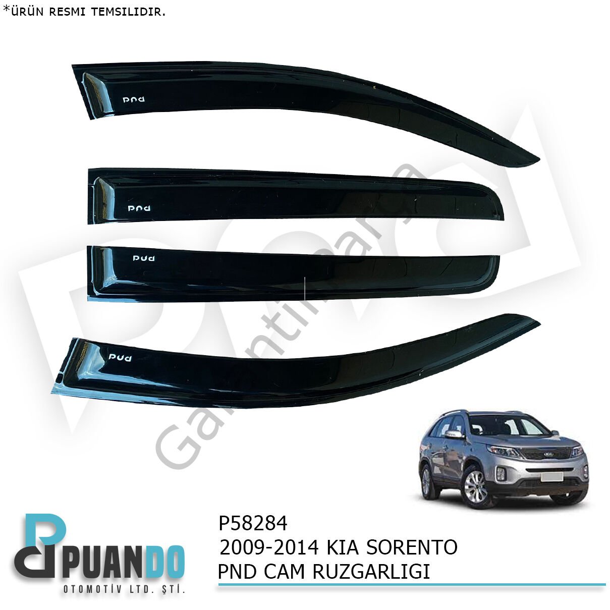 2009-2014 KIA SORENTO PND CAM RUZGARLIGI