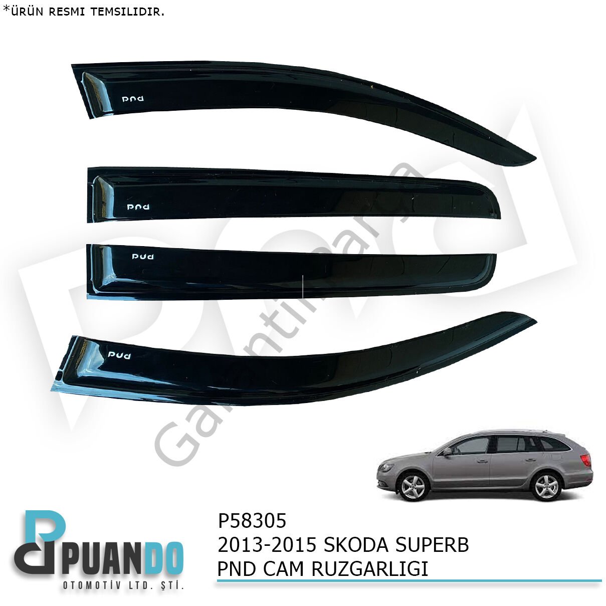 2013-2015 SKODA SUPERB PND CAM RUZGARLIGI