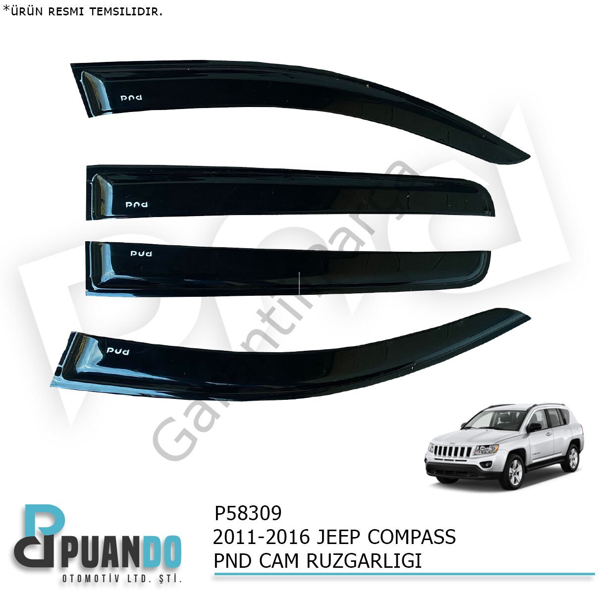 2011-2016 JEEP COMPASS PND CAM RUZGARLIGI