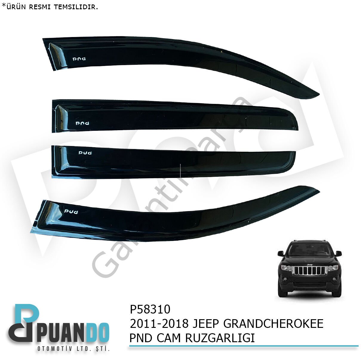 2011-2018 JEEP GRANDCHEROKEE PND CAM RUZGARLIGI