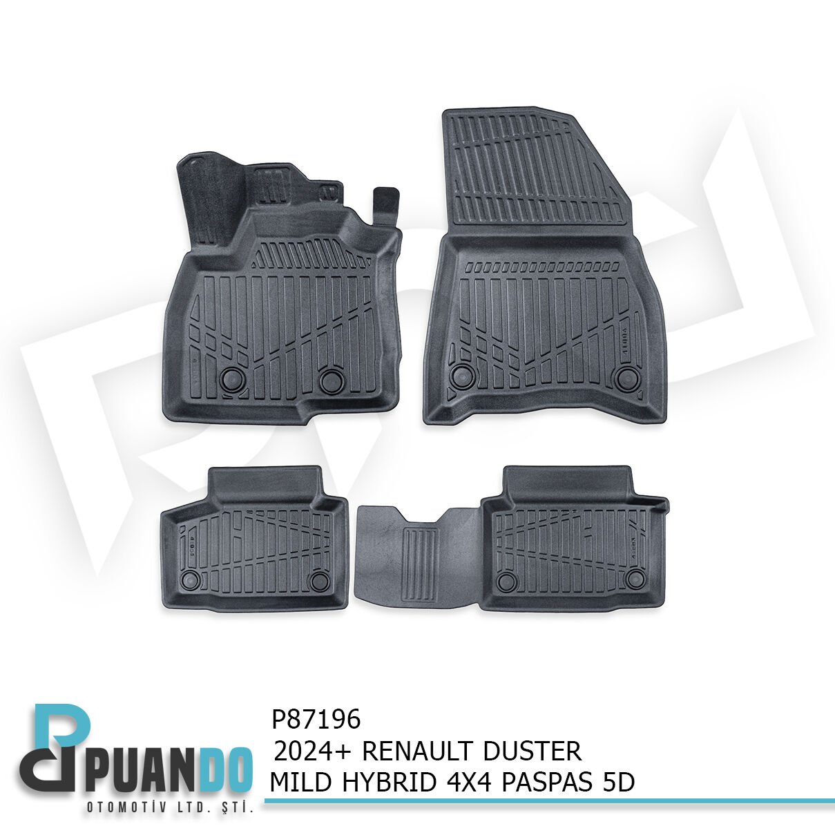 2024+ RENAULT DUSTER MILD HYBRID 4X4 PASPAS 5D