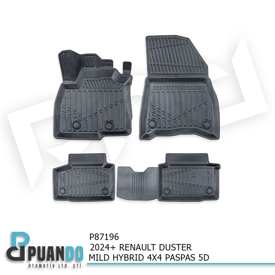 2024+ RENAULT DUSTER MILD HYBRID 4X4 PASPAS 5D