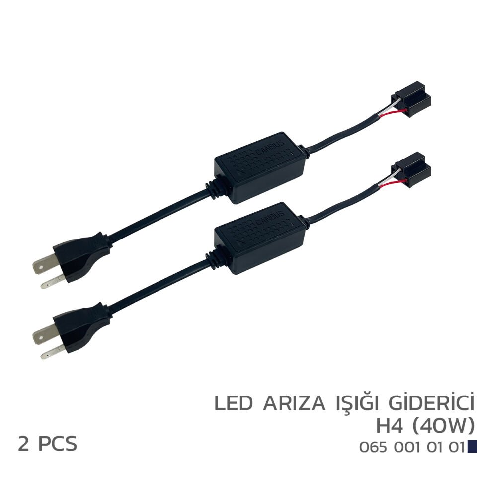 LED ARIZA IŞIĞI GİDERİCİ CANBUS APARATI H4 (40W)