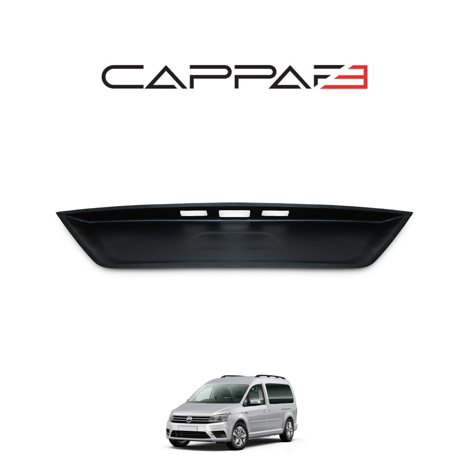 Volkswagen Caddy 2015-2020 Yıl Aralığı Uyumlu Arka Plaka Yeri Kaplama