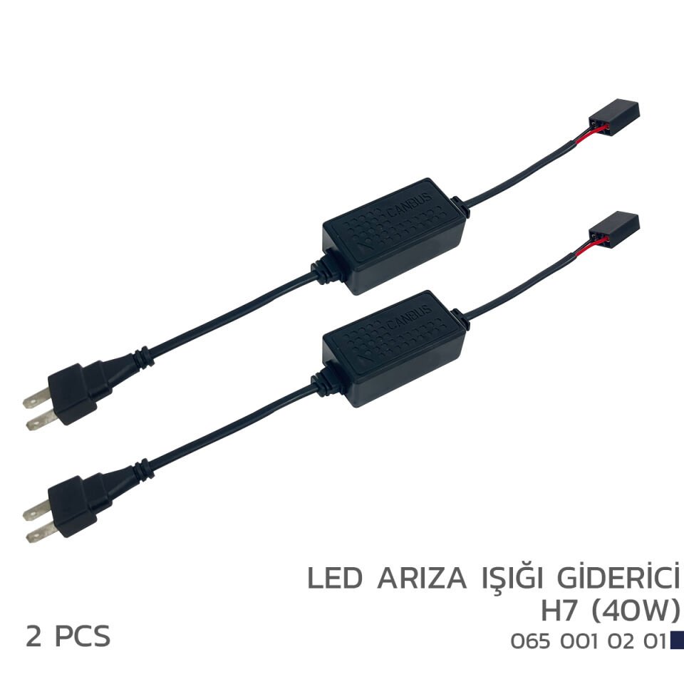 LED ARIZA IŞIĞI GİDERİCİ CANBUS APARATI H7 (40W)