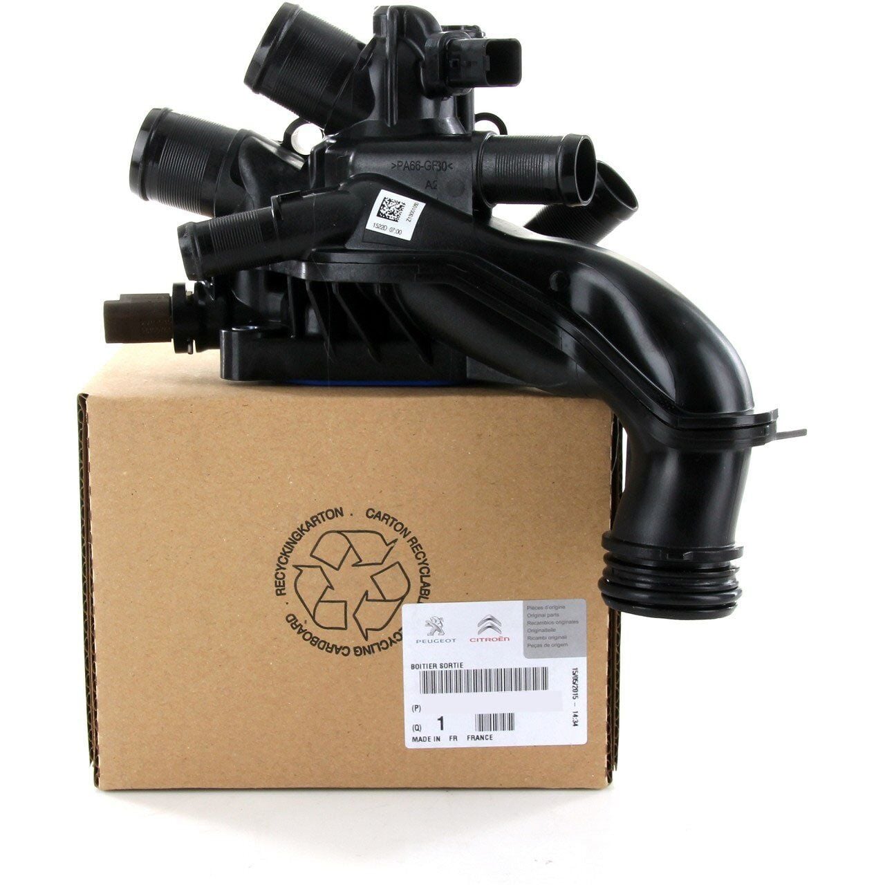 PEUGEOT 207/308/RCZ/MINI 10- TERMOSTAT GÖVDESI OE-PSA