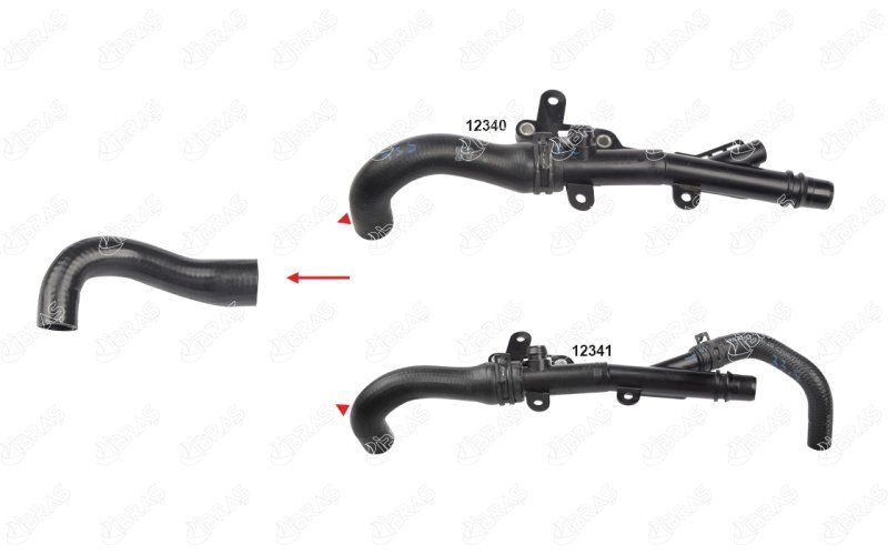 MERCEDES-BENZ . . EGR HORTUMU A6000616830 IBRAS