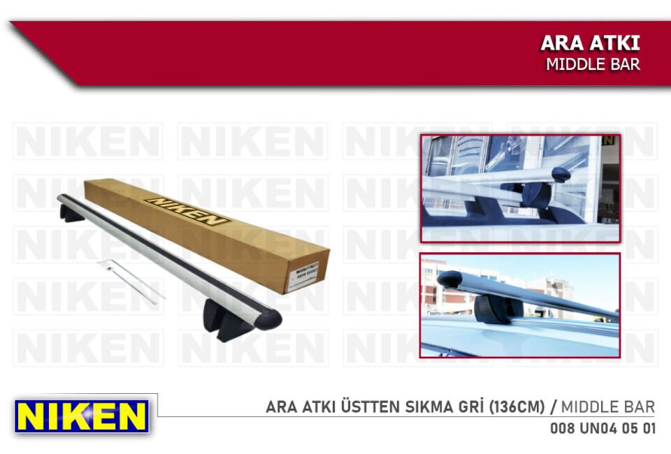 ARA ATKI ÜSTTEN SIKMA GRİ (136CM)