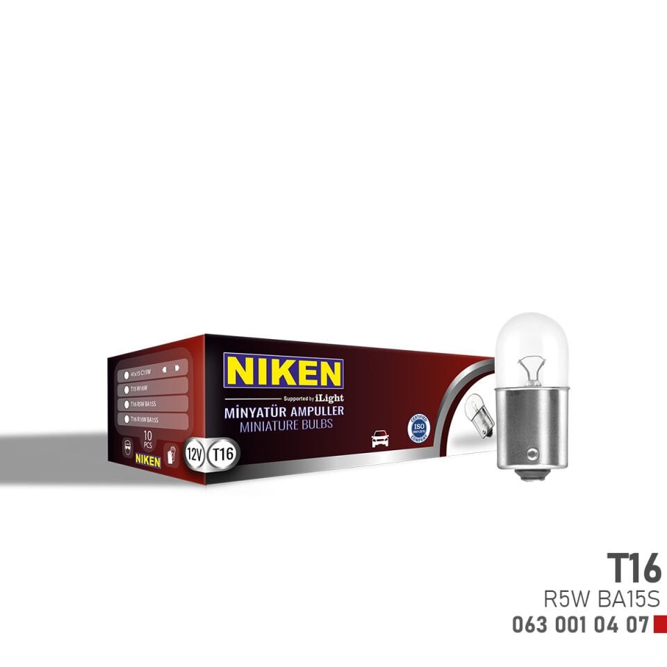 NIKEN 67 MINYATUR AMPUL R5W BA15S (12V)