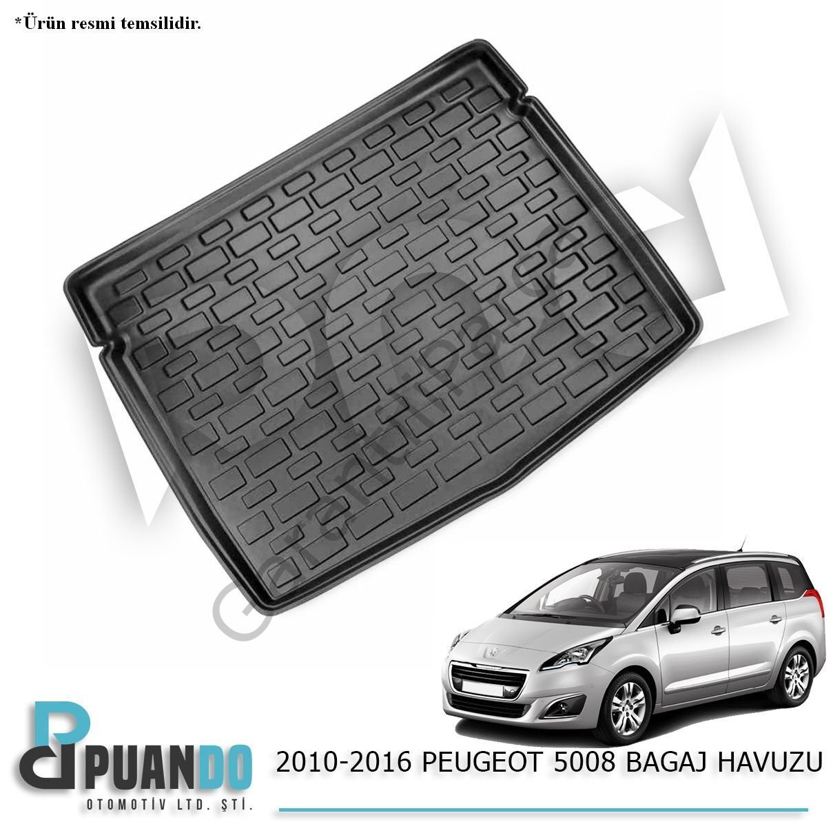 2010-2016 PEUGEOT 5008 BAGAJ HAVUZU