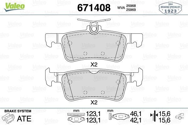 PSA 308 II (T9) 2013- FREN BALATASI ARKA 1611331480 VALEO