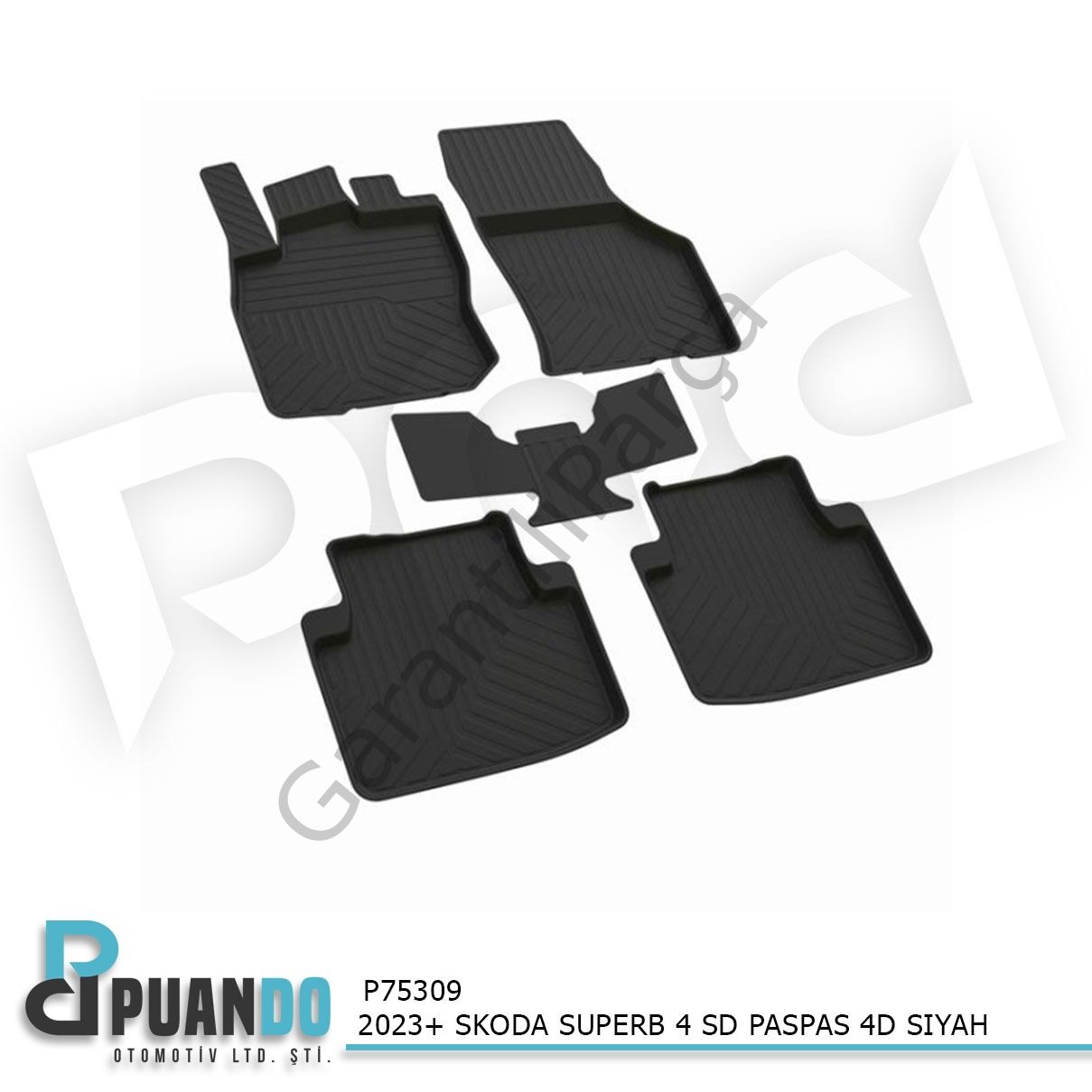 2023+ SKODA SUPERB 4 SD PASPAS 4D SIYAH