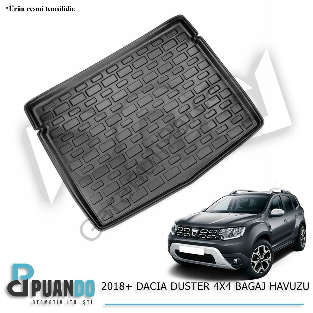 2018+ DACIA DUSTER 4X4 BAGAJ HAVUZU