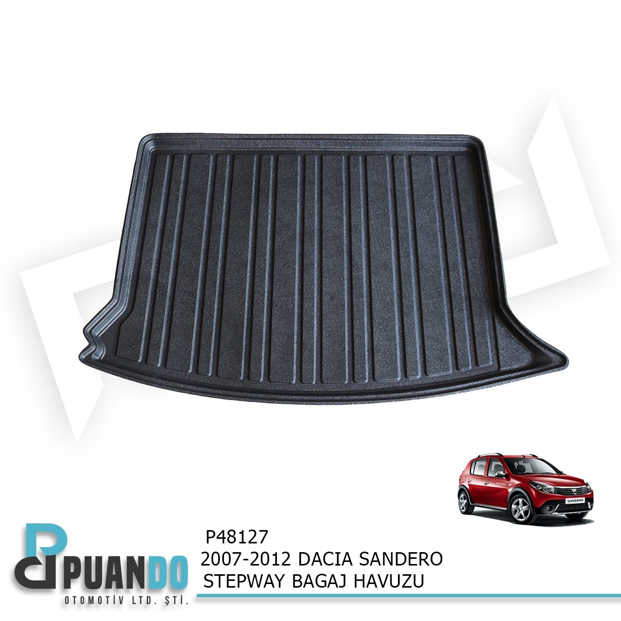 2007-2012 DACIA SANDERO STEPWAY BAGAJ HAVUZU