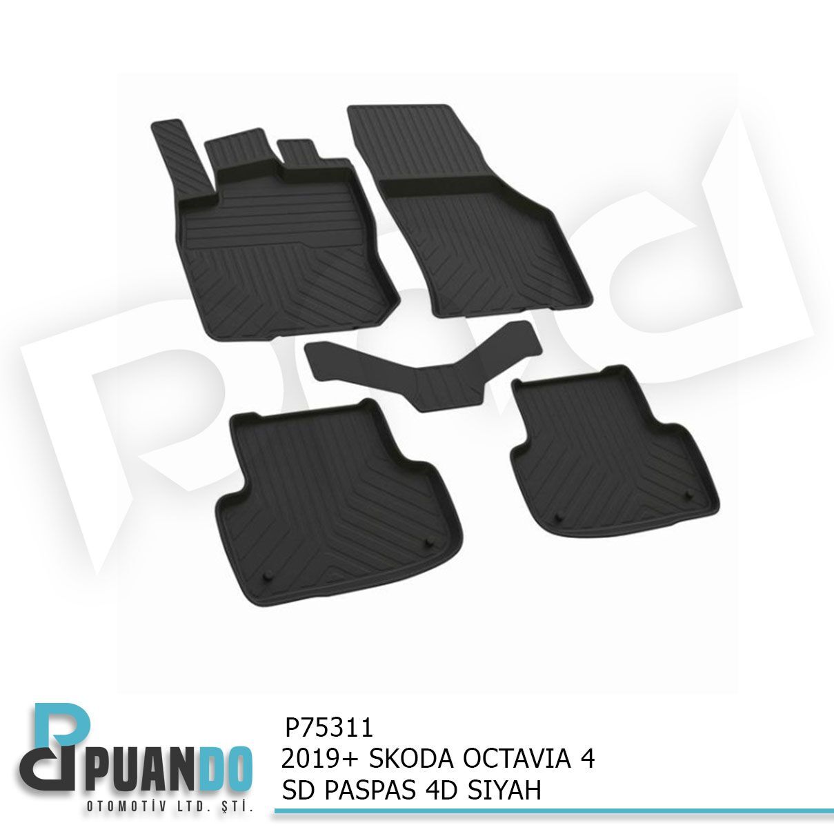 2019+ SKODA OCTAVIA 4 SD PASPAS 4D SIYAH