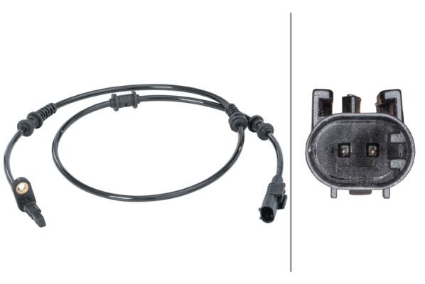MERCEDES-BENZ W246-117-176-X156 12- ABS SENSÖRÜ ÖN A2465402510 HELLA