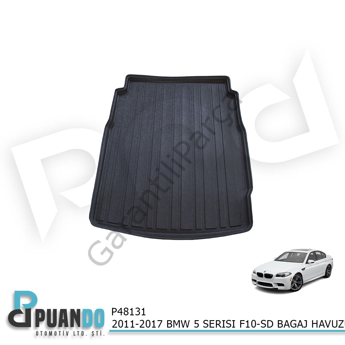 2011-2017 BMW 5 SERISI F10-SD BAGAJ HAVUZU