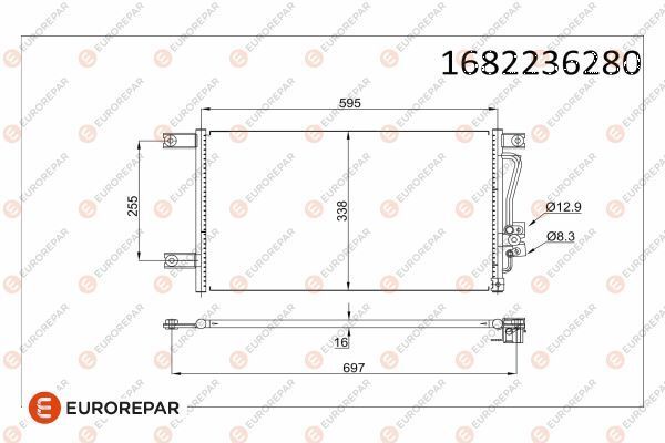 97-00 RADYATOR 7812A035 / EUROREPAR