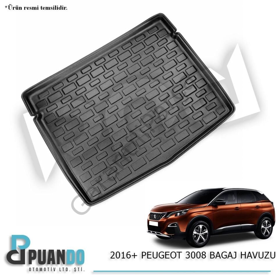2010-2016 PEUGEOT 3008 BAGAJ HAVUZU