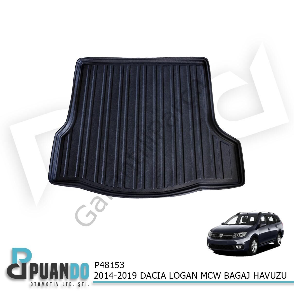 2014-2019 DACIA LOGAN MCW BAGAJ HAVUZU