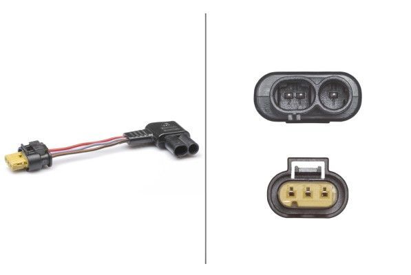 BMW E90-E91-E92-E93-E60-E61-E65-X5 E70-X3 E83 05-11 AKÜ KABLOSU 12517615476 HELLA