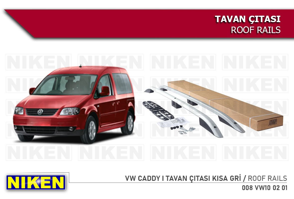 VW CADDY I MAXI TAVAN ÇITASI UZUN GRİ