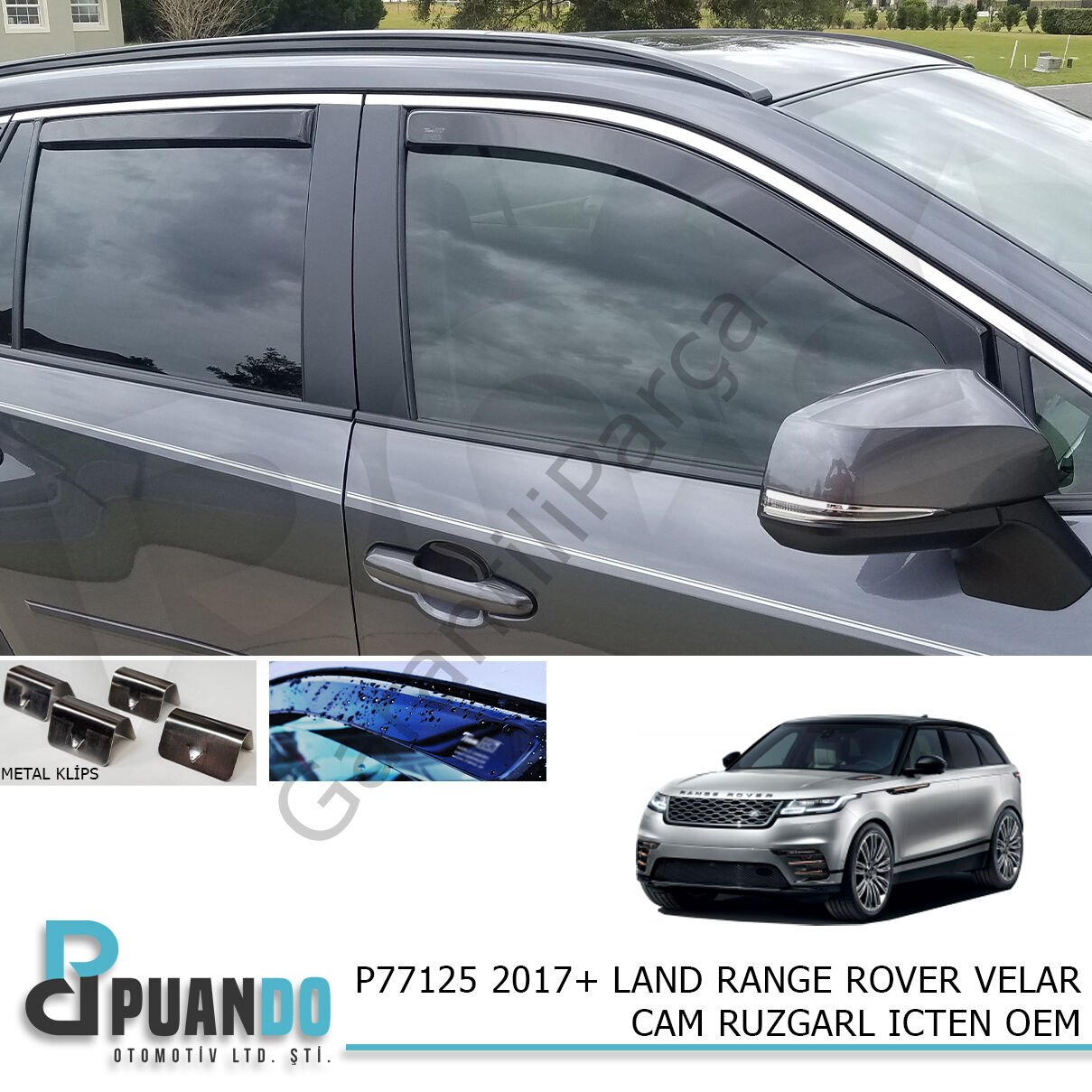 2017+ LAND RANGE ROVER VELAR CAM RUZGARL ICTEN OEM