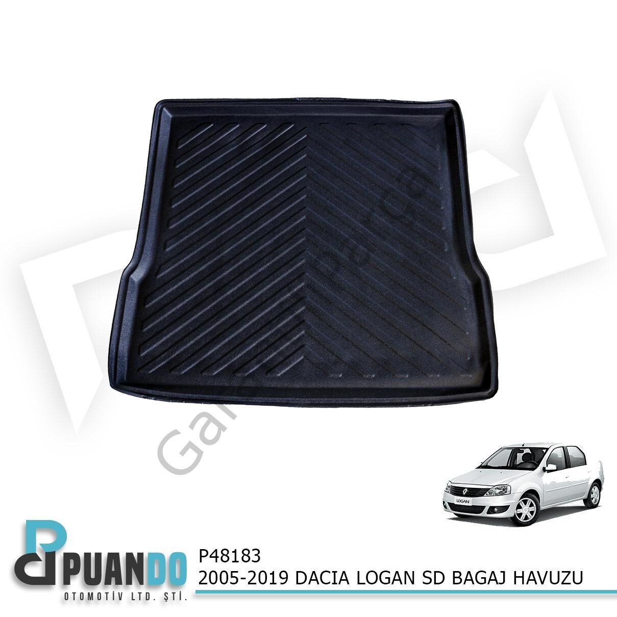 2005-2019 DACIA LOGAN SD BAGAJ HAVUZU