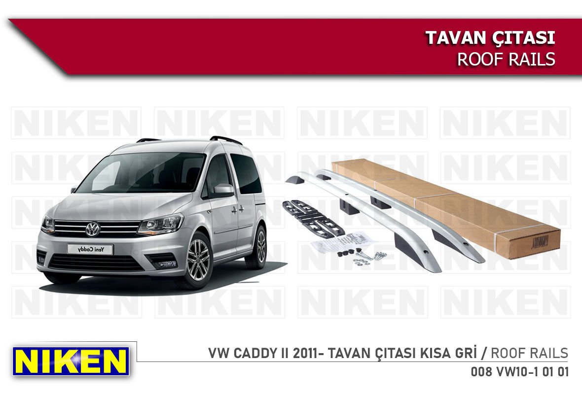 VW CADDY II 2011- TAVAN ÇITASI KISA GRİ