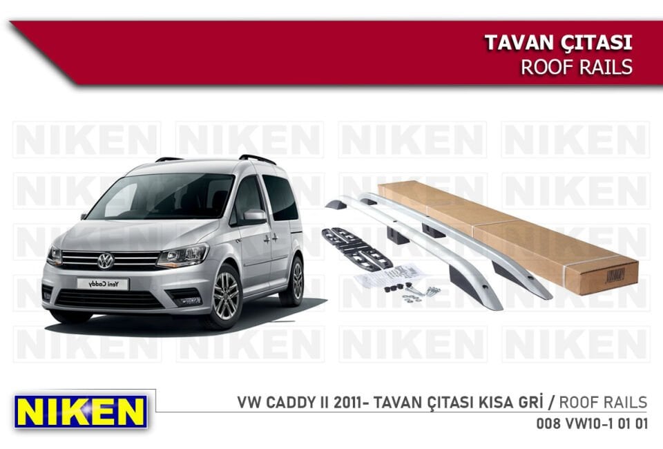 VW CADDY II 2011- TAVAN ÇITASI KISA GRİ