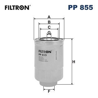 FORD RANGER/TOYOTA / VOLKSWAGEN / MAZDA / DAIHATSU 06- YAKIT FILTRESI 9M34 9150 BA FILTRON