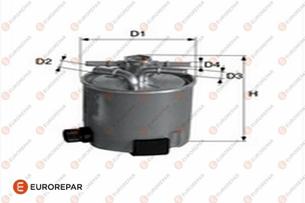 RENAULT LOGAN/MCV/SANDERO 03-08 YAKIT FILTRESI 7701066680 EUROREPAR