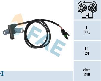 RENAULT R11/ R21 / R19 EU /CLIO 83- KRANK DEVIR SENSÖRÜ 7700739787 FAE