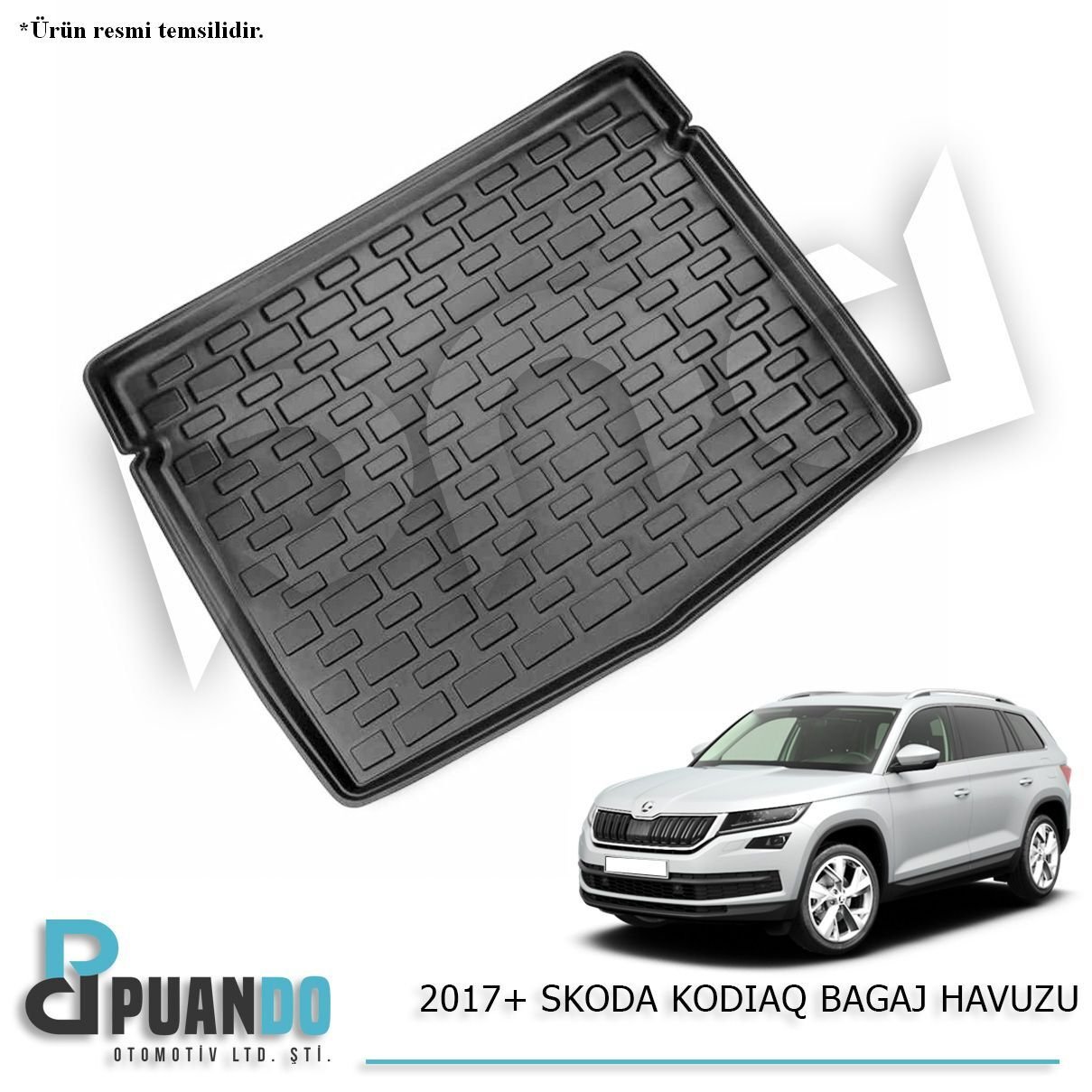 2017+ SKODA KODIAQ BAGAJ HAVUZU