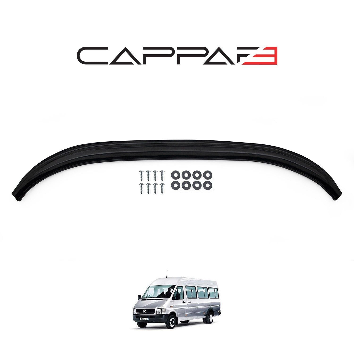 Volkswagen Volt 2000-2006 Yıl Aralığı Uyumlu Ön Tampon Lip Siyah