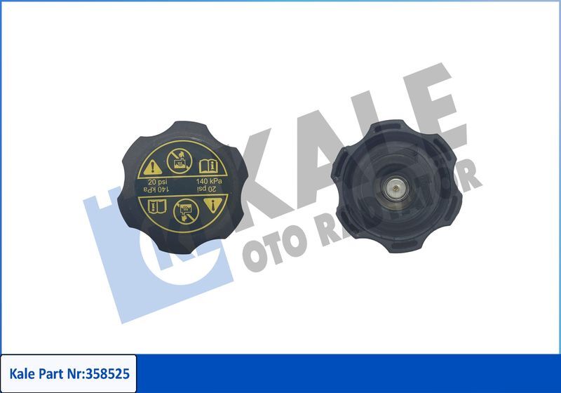 OPEL ASTRA J CRUZE CORSA D vb. 07- RADYATÖR YEDEK SU DEPO KAPAGI 1305248 KALE