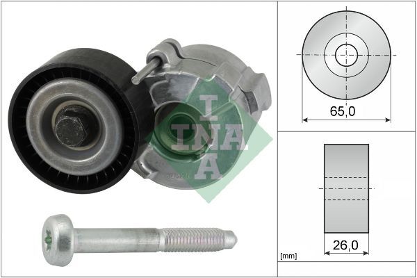 OPEL VECTRA C ASTRA H ZAFIRA B 04-08 V KAYIS GERGI RULMANI 6340557 INA