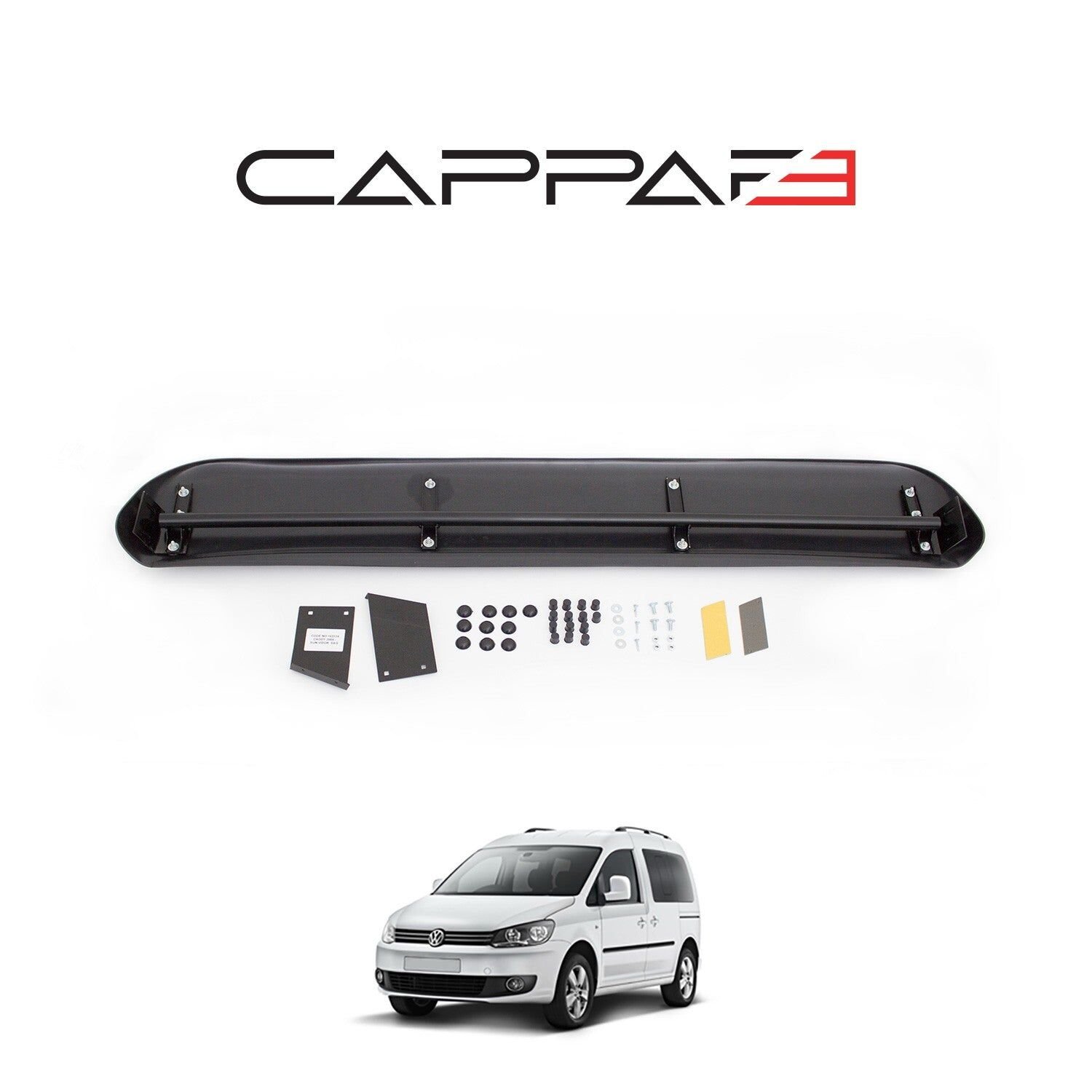 Volkswagen Caddy 2010-2015 Yıl Aralığı Uyumlu Ön Cam Güneşliği