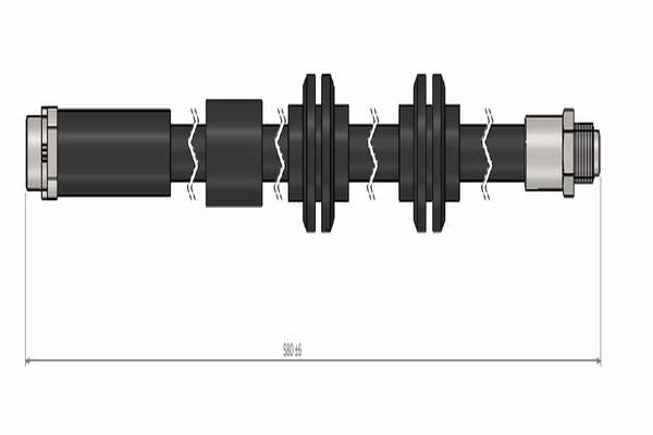 BMW X1 E84 42125 FREN HORTUMU ÖN 34306799424 CAVO