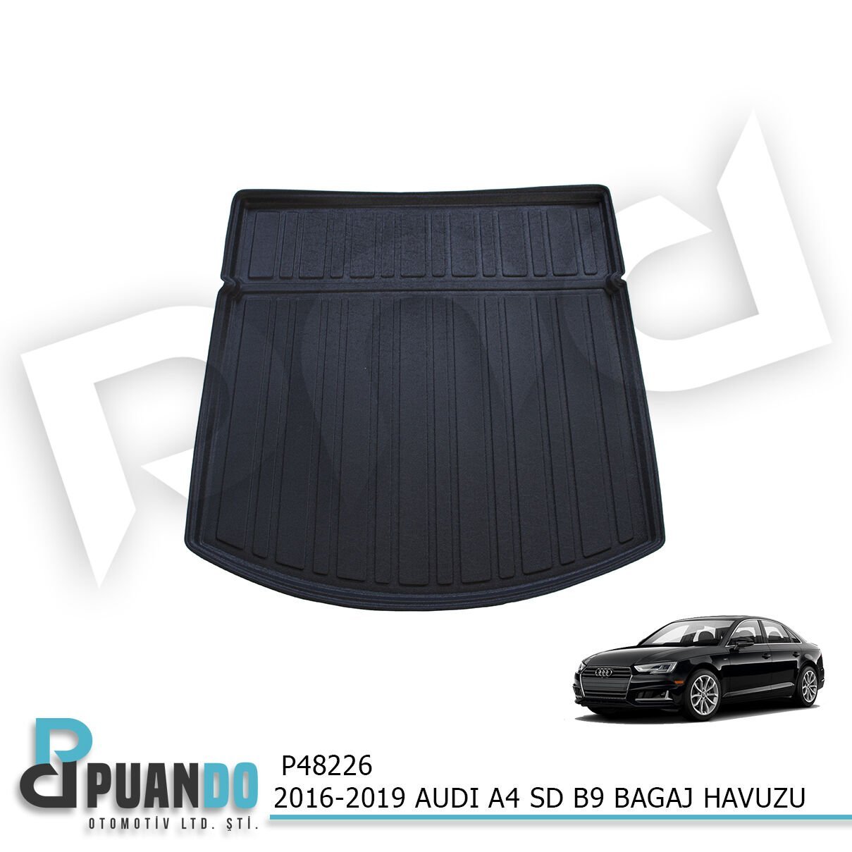2016-2019 AUDI A4 SD B9 BAGAJ HAVUZU