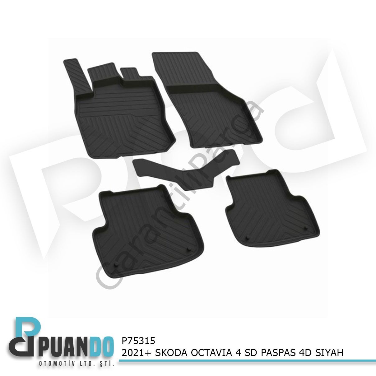 2021+ SKODA OCTAVIA 4 SD PASPAS 4D SIYAH