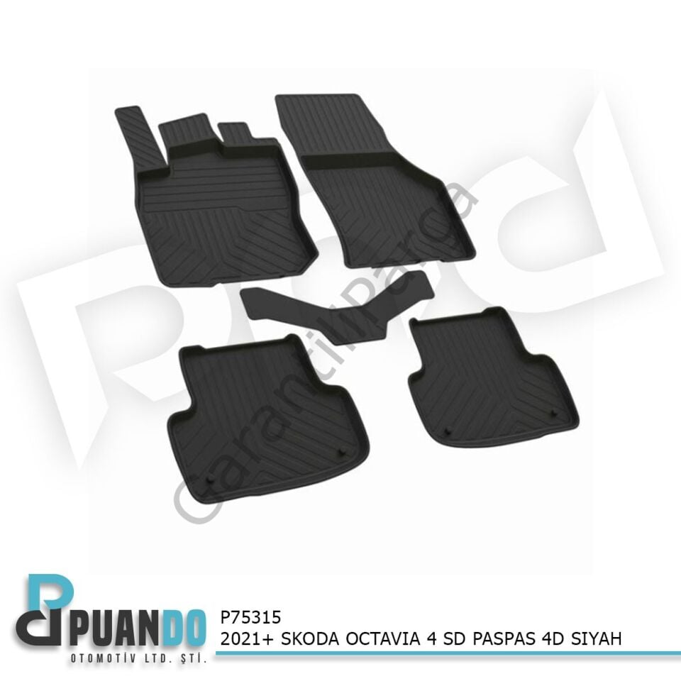 2021+ SKODA OCTAVIA 4 SD PASPAS 4D SIYAH