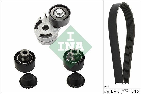 FORD FIESTA/FUSION/206/407/PARTNER 02-11 V KAYIS SETI 2S61 6A228 AG/KIT INA