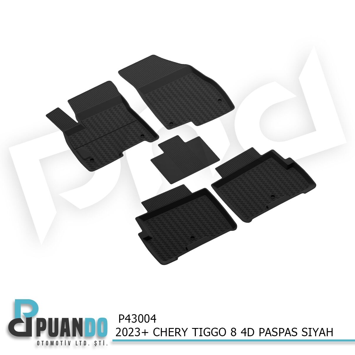 2023+ CHERY TIGGO 8 4D PASPAS SIYAH